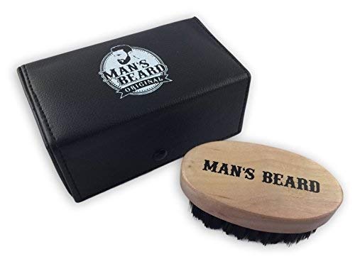 Man 's Beard - Spazzola a barba con astuccio