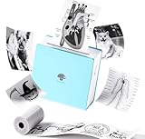 Phomemo Mini Printer M02 - Bluetooth Thermal Sticker Printer for Notes, Gifts, Journals, Planners, Scrapbooking