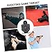 Mikinona 2 Boxes Aluminum Alloy Indoor Shooting Targets for Range Training Stable and Targets with Per Box for Accuracy Improvement and Personal Practice