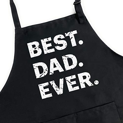 Best Dad Ever Apron Funny Apron for Men BBQ Grill Apron Funny Apron for Dad