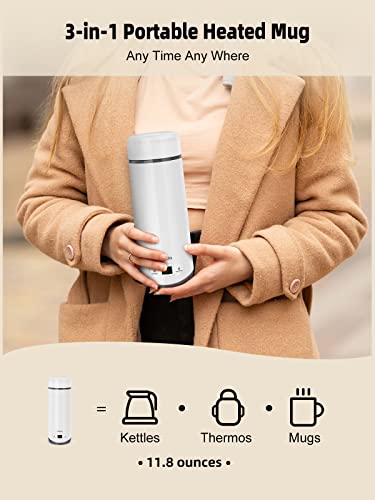 Hervidor Eléctrico Portátil 350ml Blanco 110V miniatura 6