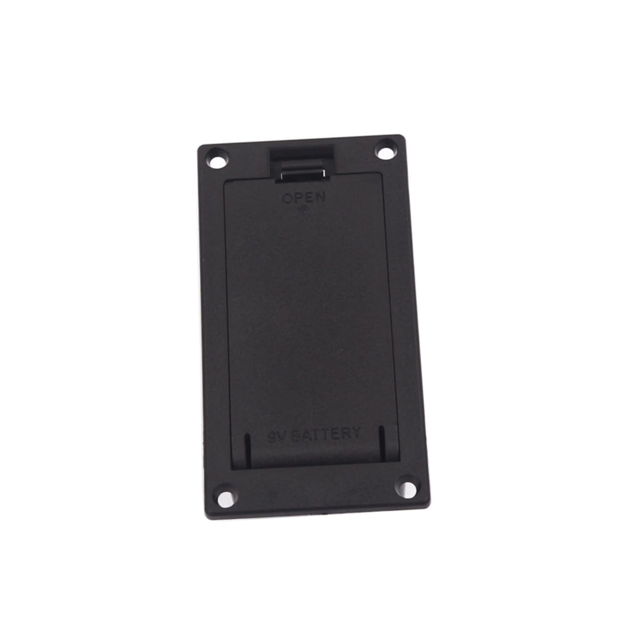 Gadpiparty Battery Holder Case for Guitar Bass Pickup Black Durable Wire Design Easy Replacement for Musical Instruments for Guitar Ukulele Enthusiasts