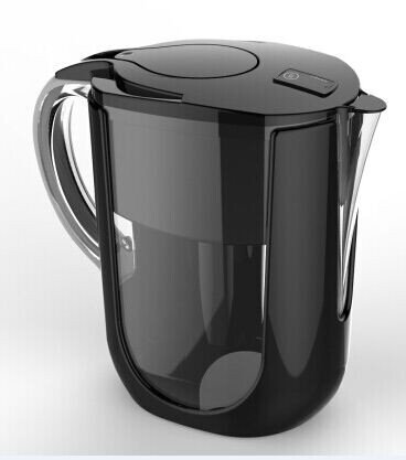 Jarra De Agua Alcalina Dieta Alcalina Con Inicador Digital De Recambio De Filtro.Dos Filtros Nuevo Modelo 2019. Negro Jarra De Agua Alcalina Dieta Alcalina Con Inicador Digital De Recambio De Filtro.Dos Filtros Nuevo Modelo 2019. Negro