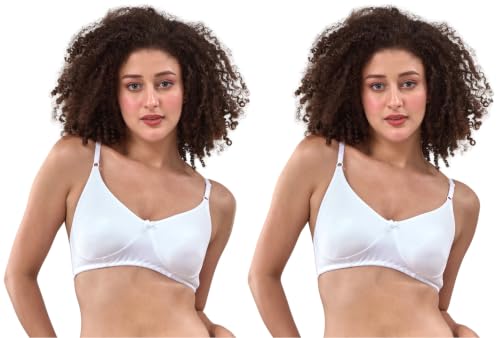 Image of Lyra Women's Cotton Non Padded Wire Free T Shirt Bra