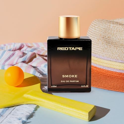 Image of Red Tape Smoke Eau De Parfum for Men 100ml | Premium Long-Lasting Perfume | Fresh & Elegant Scent | Luxury Fragrance for Men | Ideal for Gifting | Best Gift for Him