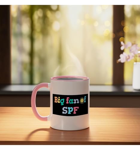 Taza cerámica con humor protector solar 11 onzas miniatura 3