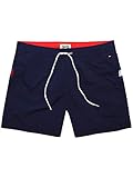  Hilfiger Denim Flag Swim Short Shorts, Blau (Black Iris-PT 002), X-Large para Hombre