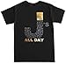 FTD Apparel Men's J's All Day Gold T Shirt