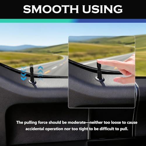 image for Aokdom 2PCS Car Door Lock Knobs Pull Pin OEM#FODZ-5421850-A,Car Door L