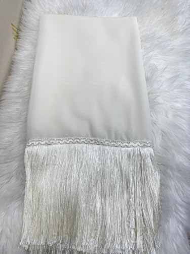 Khirka Shal with Hadab for Women Palestinian Style Traditional Shawl Modest Fashion Wrap for Cultural Events2