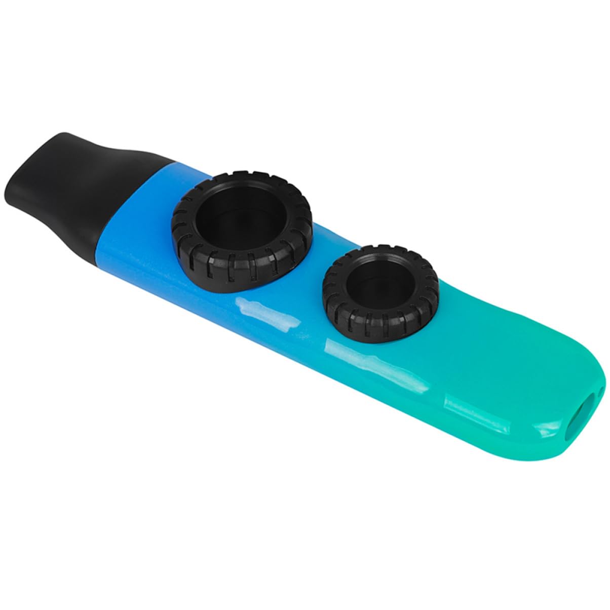 SUPVOX 2 Set Doppio Dimo ​​kazoo Di Metallo Bomboniera Kazoo Per Bambini Facile Da Imparare Musicale Tylonal Per Bambini Colorato Sax Un Boom Bambino Ragazza Flauto Addominali