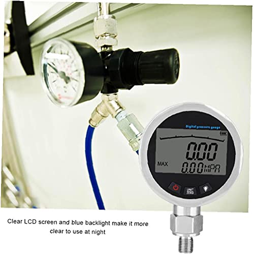 Digitale manometer Gas Manometer met G1 / 4 Male Connector Connector