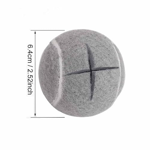 LinamHoz 12pcs Precut Walker Tennis Balls, Heavy Duty Long Lasting Felt Pads for Furniture Legs and Floor Protection Chairs Desks Furniture Tennis Balls - Image 3
