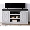 EDYO LIVING Farmhouse Sliding Barn Door TV Stand for TV up to 65 Inch Flat Screen Media Console Table Storage Cabinet… 416NX6d2UCL. SS100