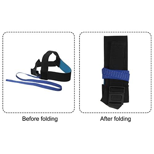 Image of MECCANIXITY 2pcs ESD Anti Static Foot Heel Straps Anti Static Wrist Strap Band Adjustable for Grounding Removing Static Black