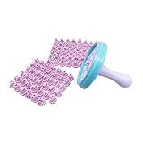 Alphabets - Cortador de sellos de galletas, herramienta de bricolaje, molde de letras, números de galletas, herramientas de decoración de pasteles, moldes de fondant para fiestas, cortador de
