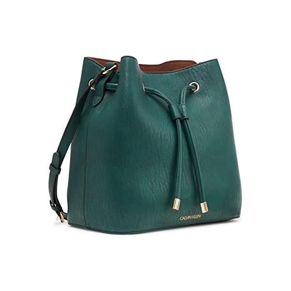 Calvin Klein Gabrianna Novelty Bucket Shoulder Bag, Hunter