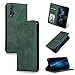 Produktbild Echtes Leder Hülle Handy-Fall Retro Haut-Gefühl Business-Magnetic Horizontal Flip Ledertasche for Huawei Honor 20 (Color : Army Green)