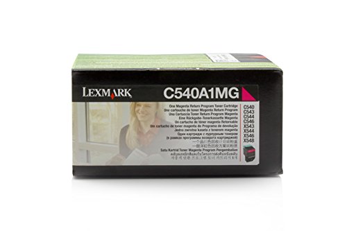 Toner magenta Lexmark 0C540A1MG éclatant pour Optra C546