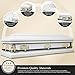 Overnight Caskets Last Supper Metal Funeral Casket with White Crepe Interior - 20 Gauge Steel - Fully Appointed Adult Casket - Coffin Featuring Crepe Interior Lining with Pillow and Throw Set