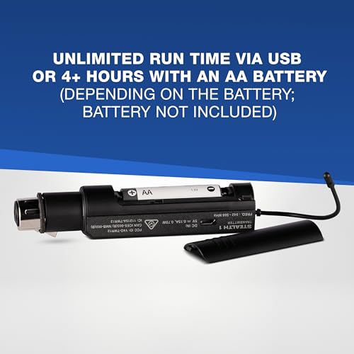 Image of Alto Professional Stealth 1 - Mono UHF XLR Wireless Audio System, Transmitter and Receiver for Powered Speakers, Mixers and Dynamic Microphones
