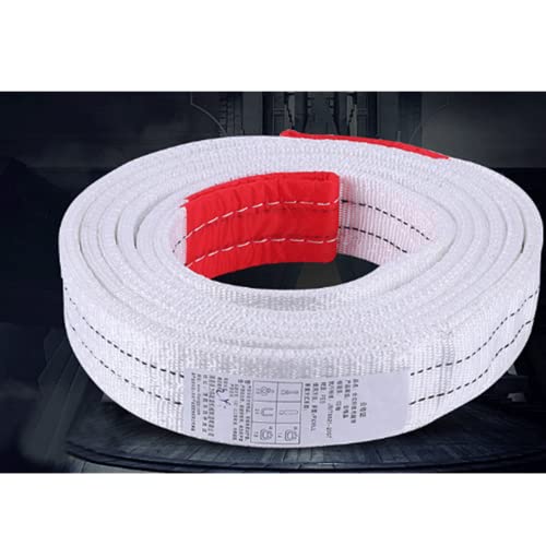 Cinghia di sollevamento con tubo piatto, 2 pezzi