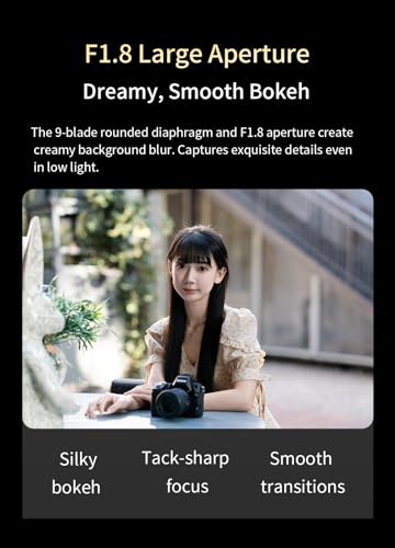 Image of Meike 85mm F1.8 Pro Full Frame Auto Focus Lens for Sony E Mount Cameras, STM Stepping Motor 8K Portrait Prime Lens Compatible with A7 A7R A7IV A7R IV A7III A7SIII A9 A7C A7CII