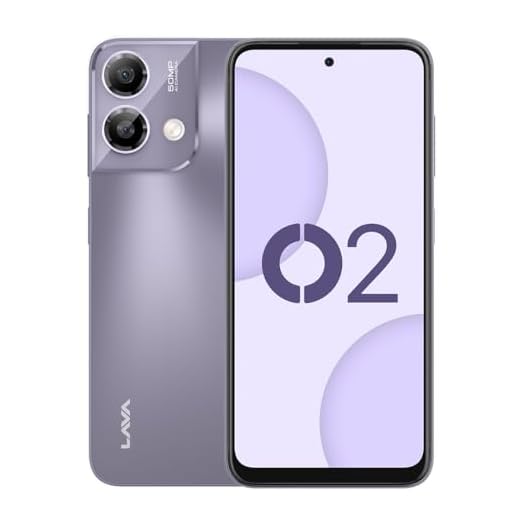 Lava O2 (Majestic Purple, 8GB RAM, UFS 2.2 128GB Storage) |AG Glass Back|T616 Octacore Processor|18W Fast Charging|6.5 inch 90Hz Punch Hole Display|50MP AI Dual Camera|Upto 16GB Expandable RAM