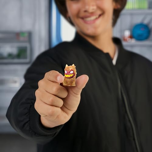 Image of MrBeast Lab Swarms Series 3, Hyper Fusion Series, 6 Pack - Lab Pack Includes 6 Micro Beasts, 6 Collectible Stickers & 2 Stackable Fusion Caps to Build Out Your Own MrBeast Lab