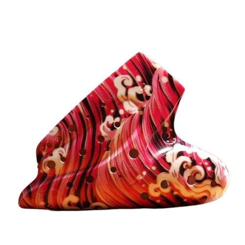 トリプルオカリナ アルト C キー AC プロフェッショナルオカリナ レア初心者ミュージカルフルート アクセサリー付き(2)