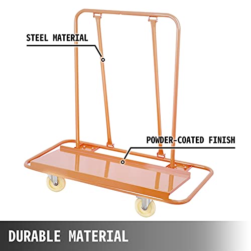 Trolley dolly 3000LBS Professionele Drywall Winkelwagen Dolly voor het hanteren van wandpanelen Drywall Rock Sheet Panel… - Afbeelding 4