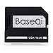 Produktbild Micro Sd Adapter - BaseQi NINJA STEALTH DRIVE Netzteil Micro SD Aluminium silber Edge für MacBook Air 13" - MacBook Pro 13" (NO RETINA)