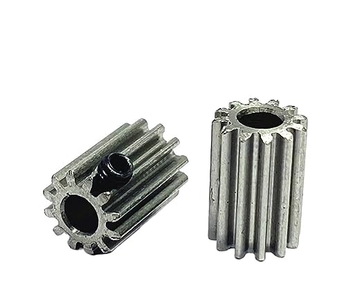 Bevel Gear Pinion Hardware Mechanical 0.5M 12T 3MM Stainless Steel Spur Gear 10MM Thickness Cylindrical Gear