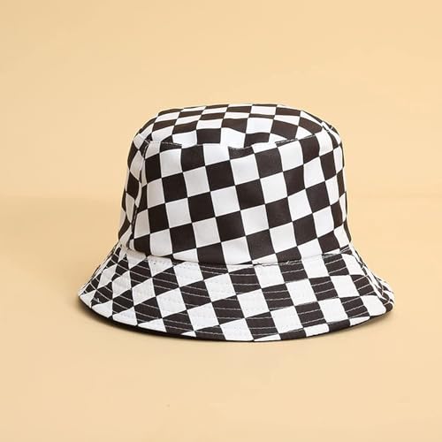 Sombrero tipo bucket unisex doble faz verano miniatura 3