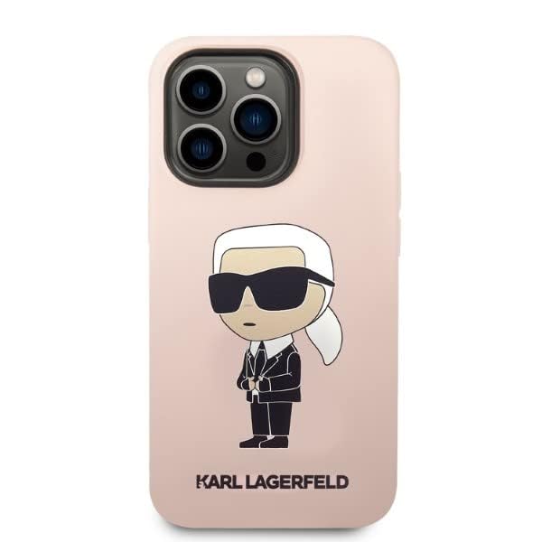 Karl Lagerfeld Klhcp15Lpqkpmk Custodia rigida Iphone 15 Pro 6.1 Czarny/Nero Trapuntata Modello K