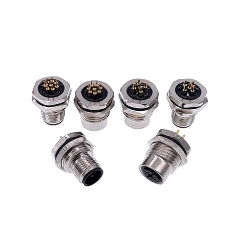 Conector M12 de tornillo y 4 pines para un montaje seguro en panel 1