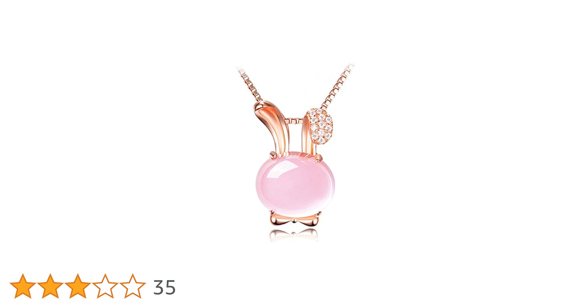 汎用うさぎ　ネックレス　完全受注生産品♡ つままれ・うさぎ ネックレス ネックレス・ペンダント TREAT'S