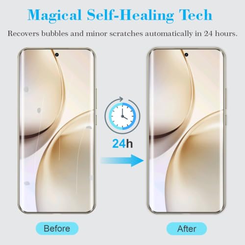 Image of SupCares TPU Anti Glare Matte Unbreakable Membrane Screen Protector for Realme 14 Pro Plus (6.83 Inch) With Easy Self Installation Kit | Fingerprint Working | Edge to Edge Coverage