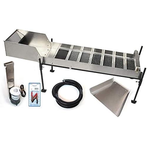Highbanker, Gold Sluices and Power Sluice Kits - Gold Mining Equipment (10" Mini Power Sluice Kit)