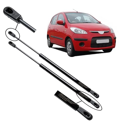 Ramor Strutz 2x Tailgate Gas Struts Compatible with a Hyundai i10 2007-2013. Tailgate Gas Springs Replacement for 817700X001 and others.