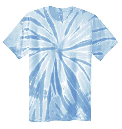 Koloa Surf Co.Colorful Tie-Dye T-Shirt,M-Light Blue