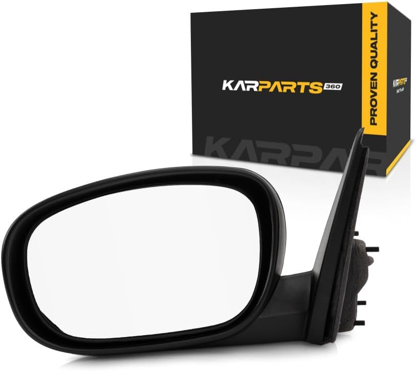 For Chrysler 300 2006 2007 2008 2009 Door Mirror Driver Side | Power | Heated | Non-Folding | Paint to Match | Replacement For 1CJ991XRAC | CH1320284