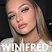 Winifred Lash Clusters 25mm Cluster Eyelash Extensions 100D Thick Volume Eyelash Clusters D Curvature Long Individual Lashes Wispy Lash Clusters DIY Lash Extension