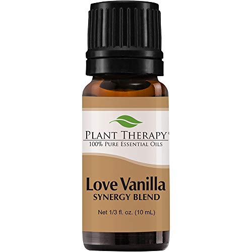 Plant Therapy Love Vanilla Synergy Essential Oil 10 mL (1/3 oz) 100% Pure, Undiluted, Therapeutic Grade