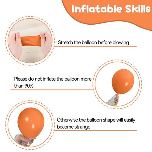 Image of Sage Green Orange Balloon Arch Kit, Green Orange Pastel Yellow Sand White and White Latex Balloons for Little Cute Autumn Fall Thankgivng Birthday Wedding Shower Anniversary