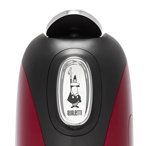 Bialetti Mignon Espressomaschine inklusive 32 Kapseln, funktioniert ausschließlich Kapseln, Rot – Bild 6