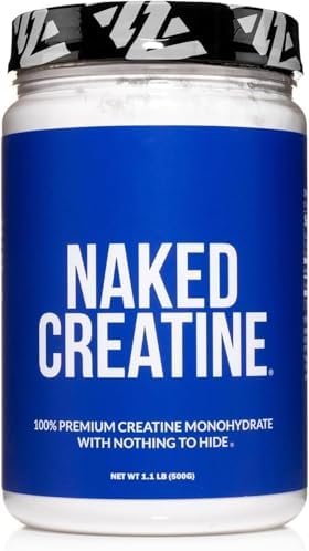 NAKED Pure Micronized Creatine Monohydrate Powder - Unflavored, 5...