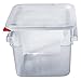 araven 91853 Square Container, Lid and Box, BPA Free, 6.3 Quart, Clear