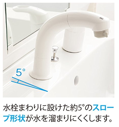 Amazon.co.jp: LIXIL(リクシル) INAX 洗面化粧台【上下セット品】D7