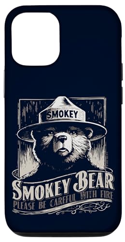 iPhone 12/12 Pro Vintage Smokey Bear WPA Poster Style Prevent Wildfires Case